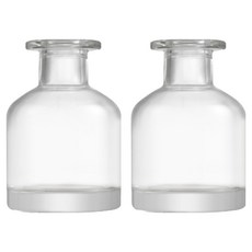 루네온 모던 디퓨저 용기, 투명색, 2개, 50ml