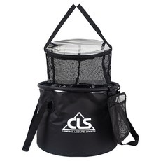 CLS 水桶 + 瀝水籃, 黑色, 1層, 1個