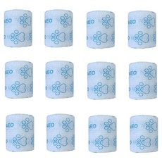 NEOZZANG 狗狗自黏繃帶鞋 白色 5cm x 4.5m, 35g, 12個