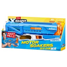 iVision 兒童用 X-Shot 水槍 Motor Soaker 電動自動大型水槍, 1個, 混合色