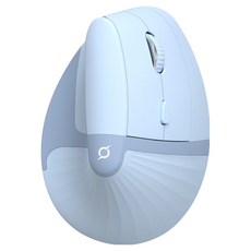 COX 인체공학 버티컬 저소음 블루투스 무선 마우스 CEM20, 블루, COX CEM20 블루, COX CEM20