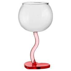 프렌치마르스 레드하트 스틱 스텐드 홈카페 와인잔 MMM3024, 1개, 300ml 주방용품/1인가구 주방용품 반품 최저가 14,080원