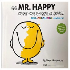 MR MEN MY MR HAPPY COPY COLOURING BOOK