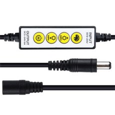 Coms 賣場遙控器 遠程操作 DC 5-28V LED控制器, 1個, 單一顏色