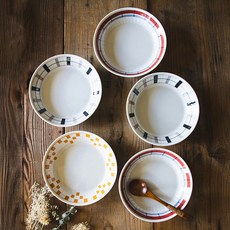 AWASAKA 粟坂 Antico Line 西歐復古甜點配菜盤5件組, 1組, 5件組甜點配菜盤, 西歐復古