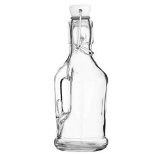 KitchenCraft Home Made 單柄扣式密封玻璃油瓶, 210ml, 1個
