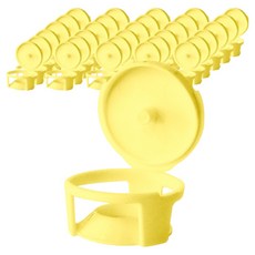 一鍵式蟑螂誘餌盒 黃色, 100個