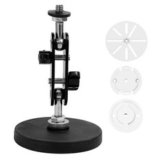 비상 초강력 마그네틱 무타공 더블볼헤드 각도조절 홈캠 CCTV 거치대 중(6.6cm), 1개