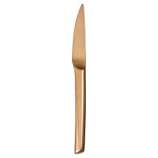 DEGRENNE DEGRENNE GUEST COPPER solid handle serrated table knife, 1個, 單一顏色