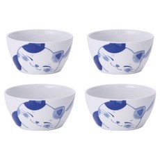 Airindo 貓咪系列 飯碗湯碗 圓形碗 小 2入 + 圓形碗 中 2入 雙人套組, 肚子愛心, 1套