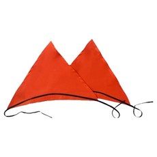 부용 업소용 두건, 오렌지, 2개