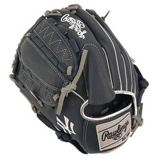 롤링스 셀렉트 프로 라이트 스페셜 오더 MLB 팀 로고 글러브 좌투용 GHW5SPL206-12-NYY(RH), 네이비, 1개