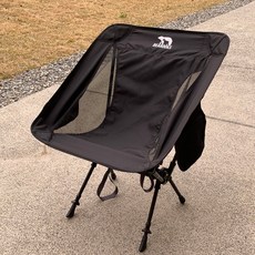 Beardogs Nova 露營椅 登山杖 健行杖 輕量 舒壓椅 登山健行 支架 Nova椅, 黑色, 1個