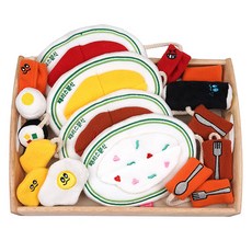 패리스독 강아지 장난감 분식점 간식놀이 토이 디자인, 랜덤발송, 1개