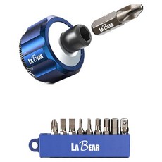 LABEAR 樂博 精密用手指棘輪螺絲起子起子頭11件組 LB-01136, 1套