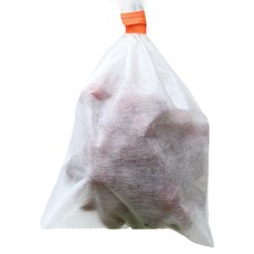 올쉴드 부직포 과일포장 과수봉지 보호망 01 하얀색 20 x 25 cm, 100개