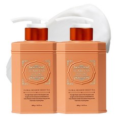 TEABLESS 香氛身體乳 甜茶花香, 480g, 2個