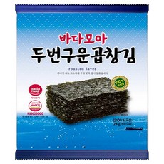 바다모아 단맛이 나는 무조미 두번 구운 곱창김 10매, 1개, 24g