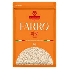 초원 파로 엠머 밀 이탈리아 고대곡물, 1개, 1kg