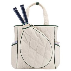 Nanri姐妹網球拍包 網球包, 1個, 白色