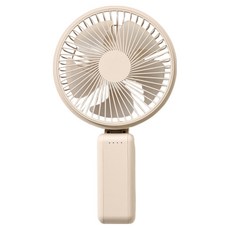 모던하우스 BLDC 빅헤드 접이식 핸디 선풍기 170 x 44 x 295 mm, 오트베이지