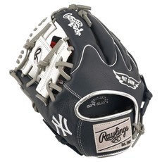 RAWLINGS Select Pro Lite 特別訂製 MLB 隊徽手套 GHW5SPL205W-2-NYY(RH), 1個, 海軍藍