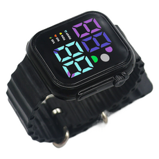 Dream Store精確運動手錶, 1個, 黑殼