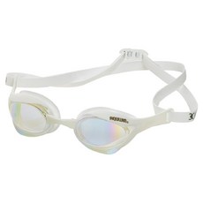 AQUWIN 選手用彩虹鍍膜泳鏡 Hybrid SFR195RVM, 1個, RVGD + CLWHWH