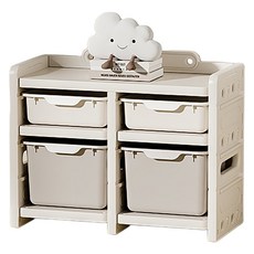 lilikoko 哩哩摳摳 雲屋收納櫃 組合二, 2層, 暮雲灰