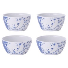 Airindo 貓咪系列飯碗2人組, 1套, 斑點款, 圓形碗 小 2入 + 中 2入