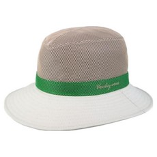 VoulezVous 防紫外線戶外蝴蝶網眼遮陽帽, 金綠色AK