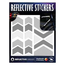 Reflective Berlin 反光貼紙 V形圖案, 1個, 灰色