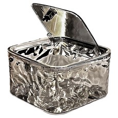 KODACHIEF 寢室化妝台附蓋迷你垃圾桶, 銀色