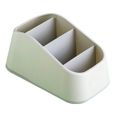 小麥購物 撞色系桌面收納盒 L1136, 灰色, 4層