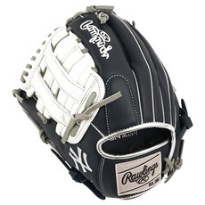 RAWLINGS Select Pro Lite 特別訂製 MLB 球隊標誌手套 GHW5SPLNA-6-NYY(RH), 1個, 海軍藍