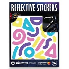 Reflective Berlin 反光貼紙 Shape Doodle, 1個, MEMPHIS