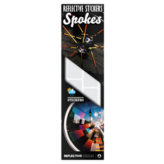 Reflective Berlin Spokes 輪輻用反光貼紙, 1個, WHITE