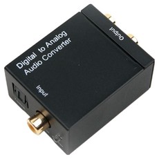 Coms Mart 音訊光纖 Optical 轉換器 DCA0101 數位轉類比, 1個