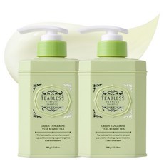 TEABLESS 香氛防脫髮洗髮乳 康普茶青橘柚子, 500g, 2個