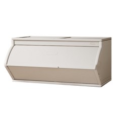 Inhe 英禾 九號防夾滑門收納櫃 組合二, 1層, 暮雲灰