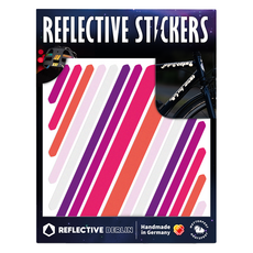 REFLECTIVEBERLIN 反光貼紙 Shape Universal, 1個, 紫色