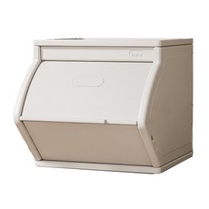 lilikoko 哩哩摳摳 九號防夾滑門收納櫃 組合一, 1層, 暮雲灰