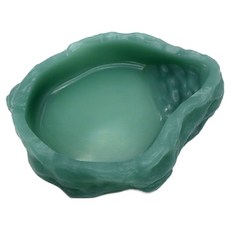 Barbarous Growth Champ 寄居蟹 爬蟲類 夜光碗 大, 1個, 藍綠色