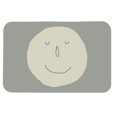 Minimalism 日竹門 躺平系列 軟式珪藻土吸水地墊 30秒瞬吸, 滿足綠