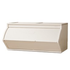 Inhe 英禾 九號防夾滑門收納櫃 組合二, 1層, 茉莉白