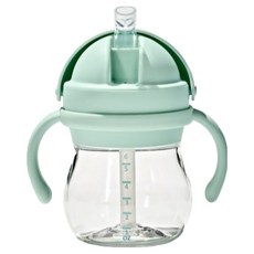 OXO tot 雙手把圓形吸管杯 175ml, 蛋白石綠, 150ml, 1個