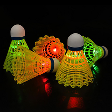 세잎클로버 나일론 야광 밝은 베드민턴공 5p 세트, 랜덤발송, 1세트