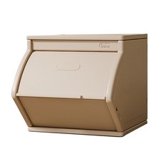 lilikoko 哩哩摳摳 九號防夾滑門收納櫃 組合一, 1層, 琥珀棕