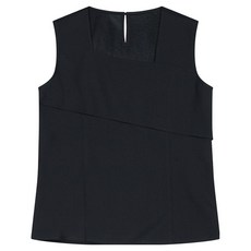 SI 여성용 사선 컷팅 민소매 블라우스 SKBAE2458