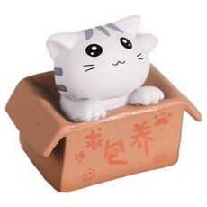 카메라 커버 캐릭터 후지필름 호환 냥이 고양이 박스 핫슈, 1개, 백설